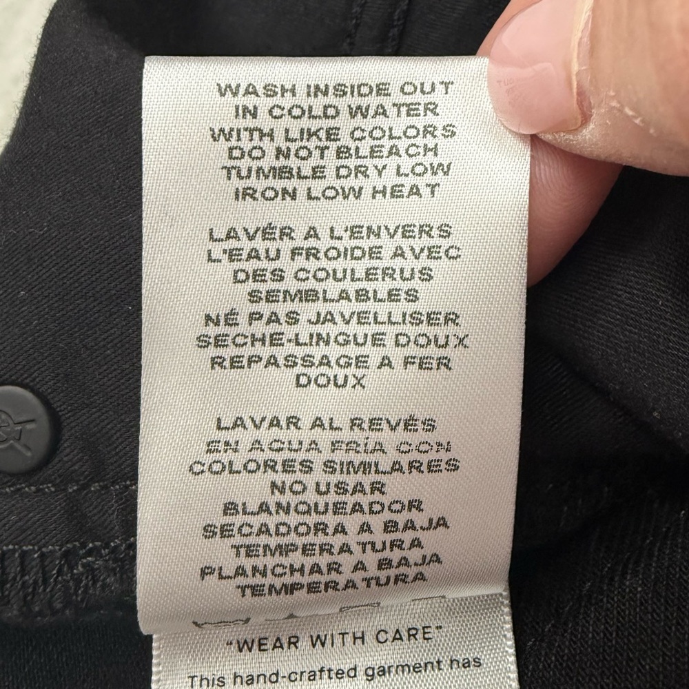 👖 Good American | Good Legs Distressed Jeans | Black |  Size 10/30 - Picture 9 of 12